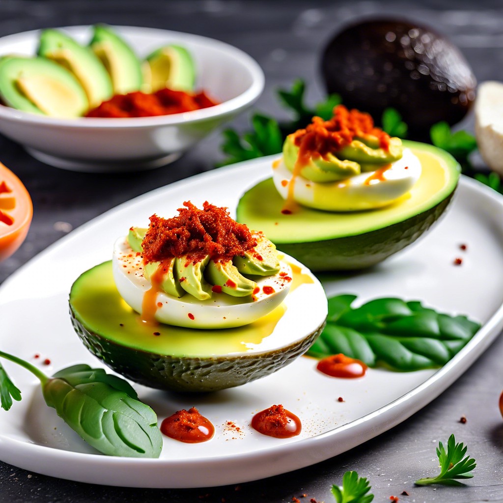 avocado deviled eggs