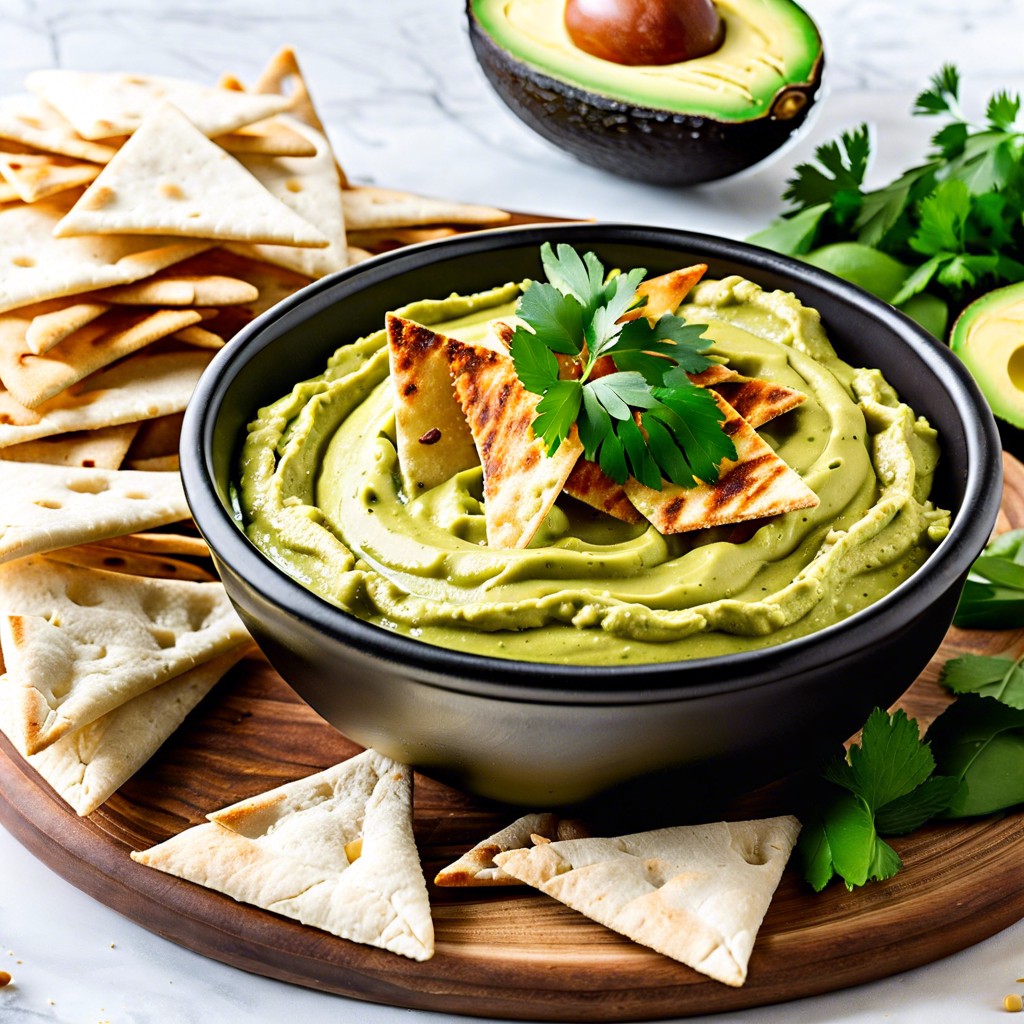 avocado hummus dip