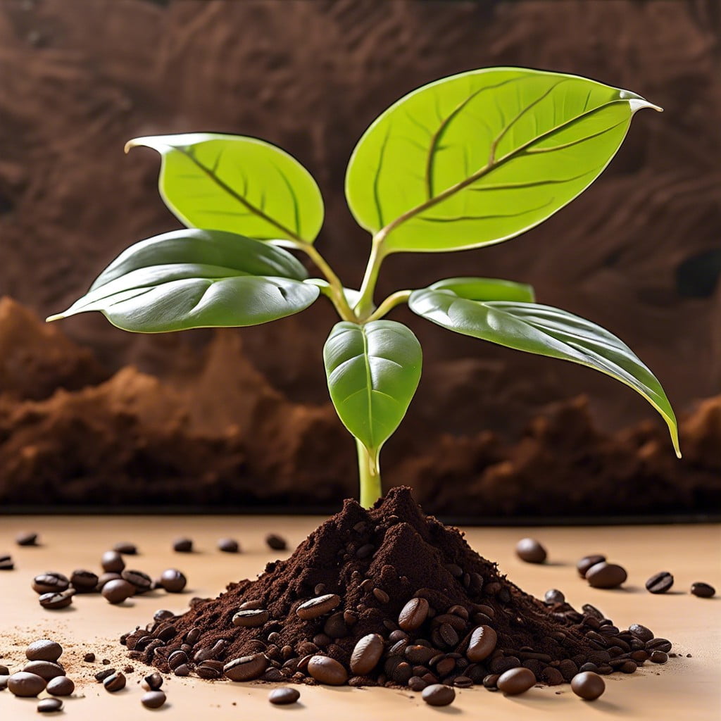 benefits of using coffee grounds on plants