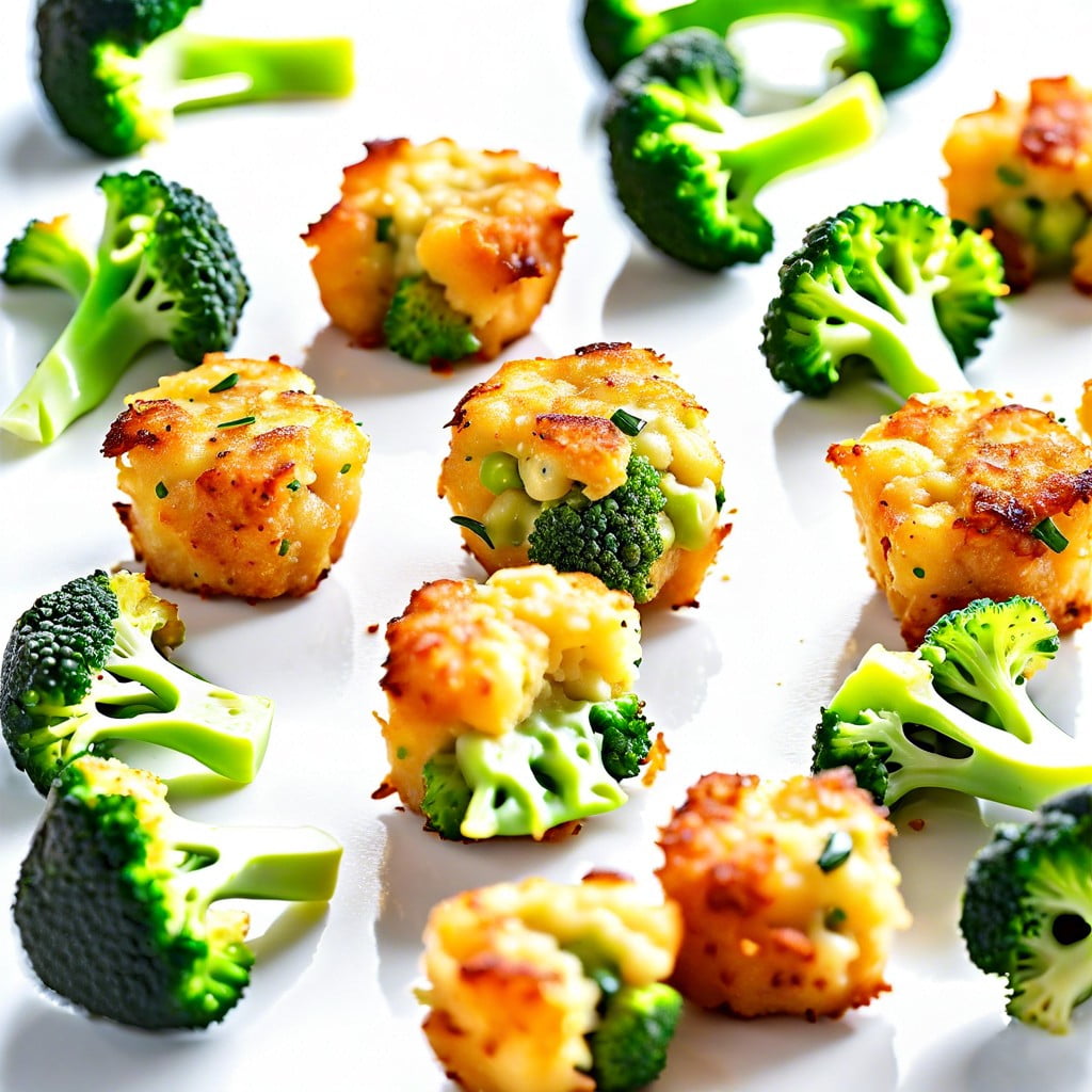 broccoli and cheese tots