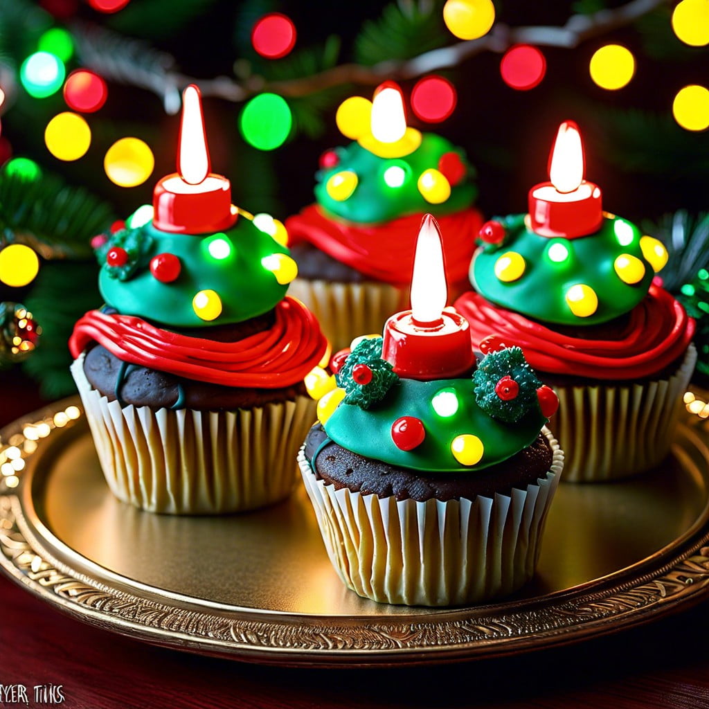 byers christmas lights cupcakes