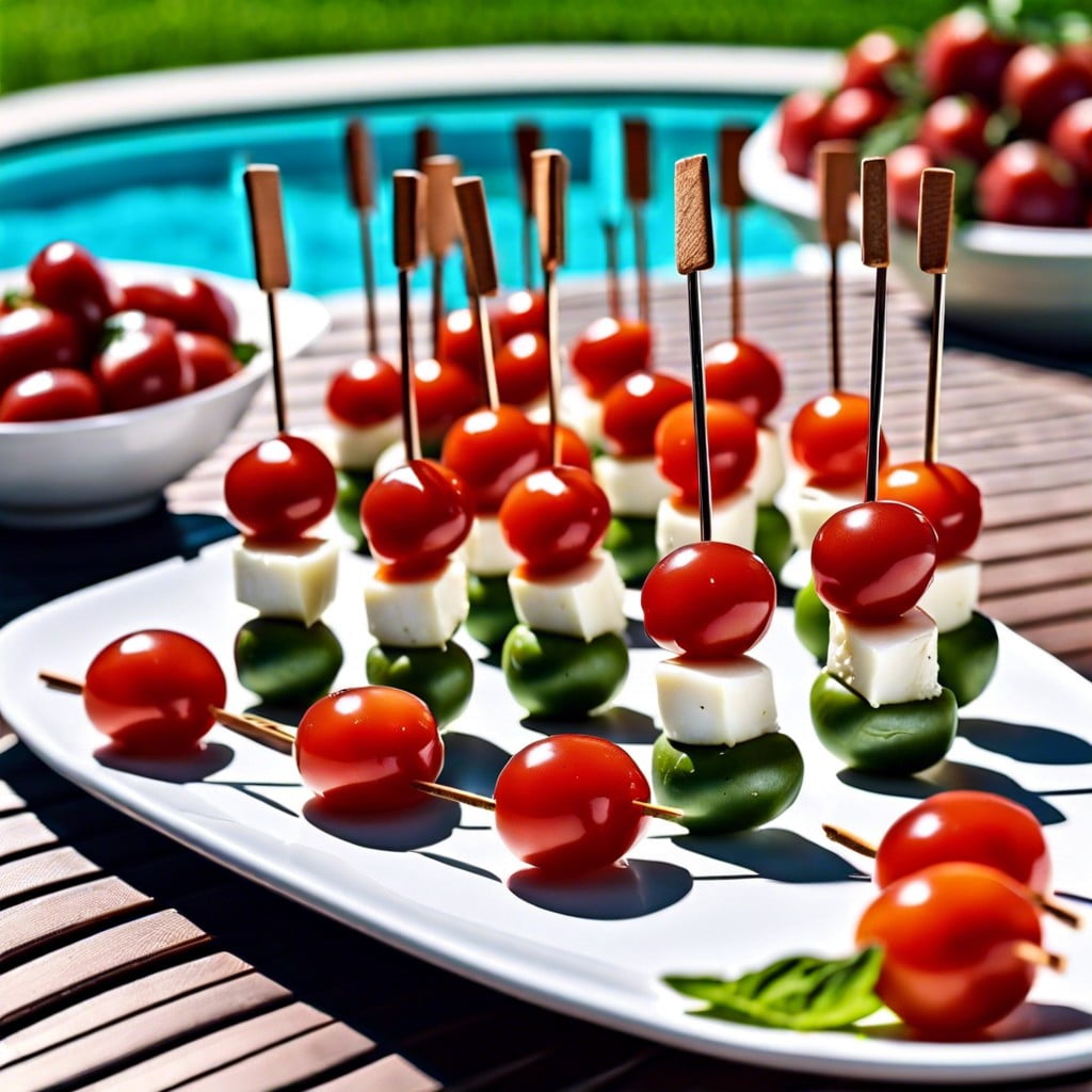 caprese salad bites