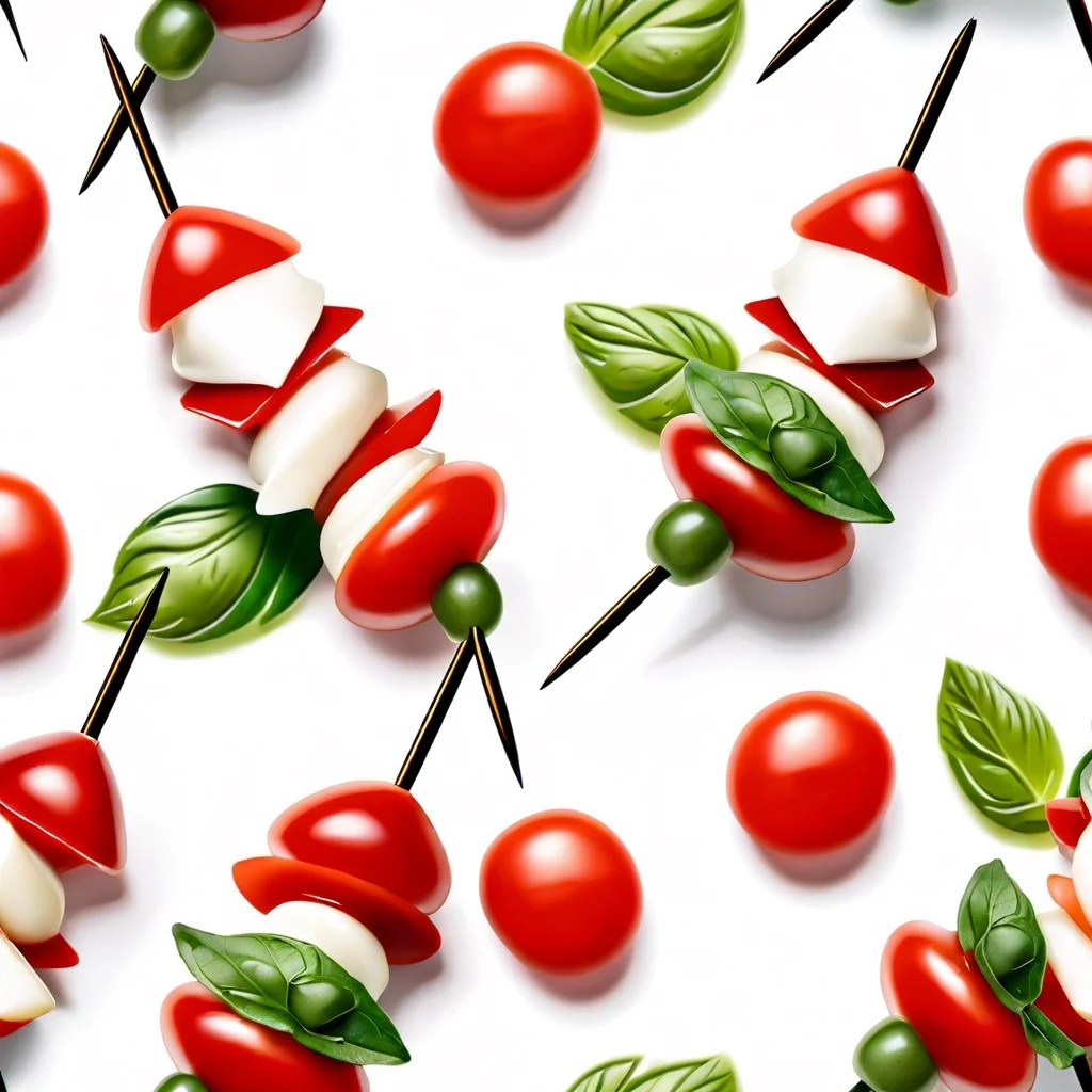 caprese salad skewers