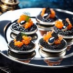 caviar canapes