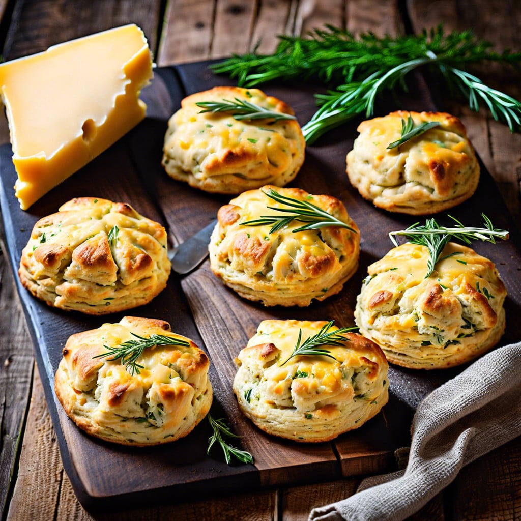 cheddar and herb scones