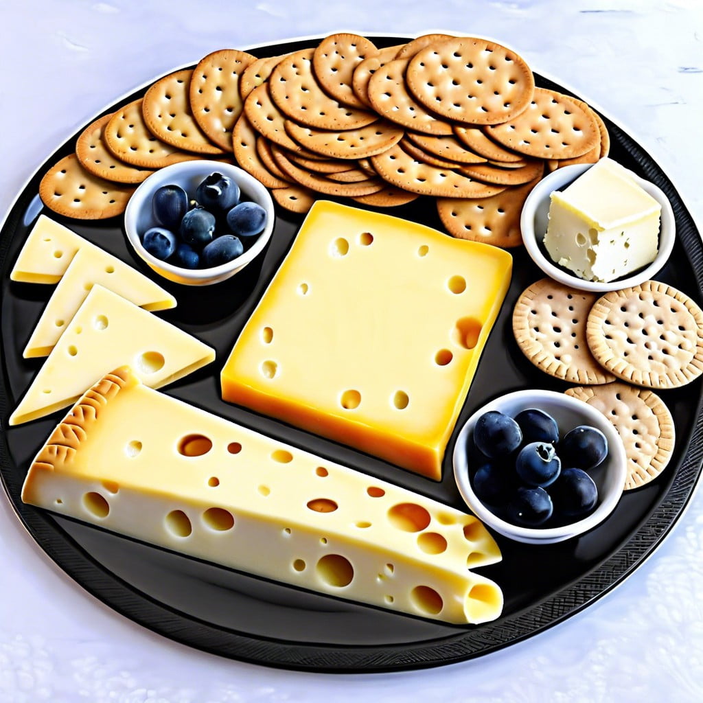 cheese and crackers shapes