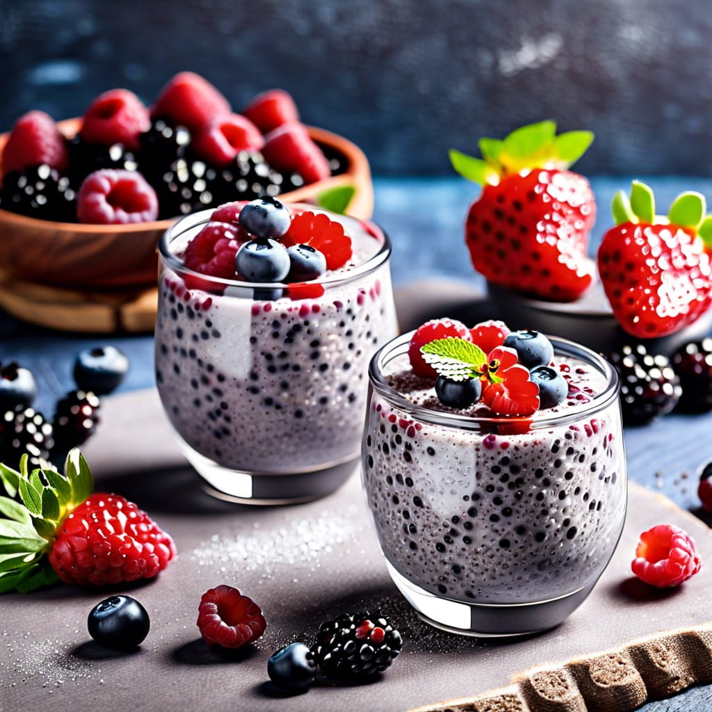 chia pudding cups