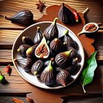 chili chocolate dipped figs