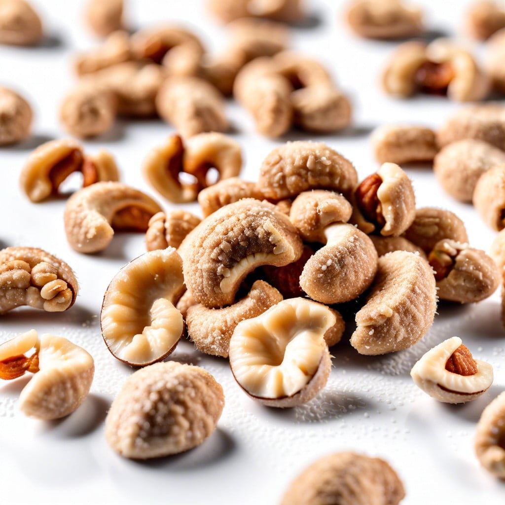 coconut dusted cashews