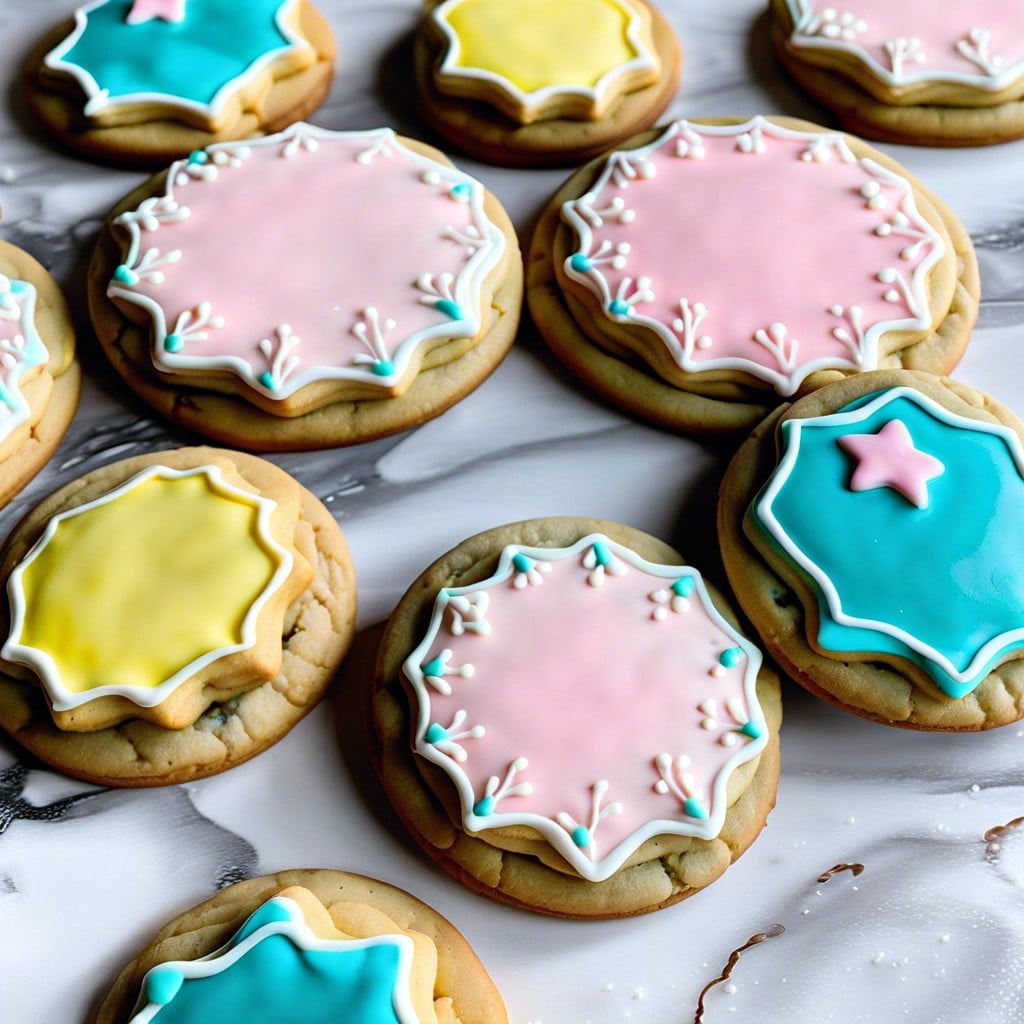 color changing cookies using ph sensitive icing