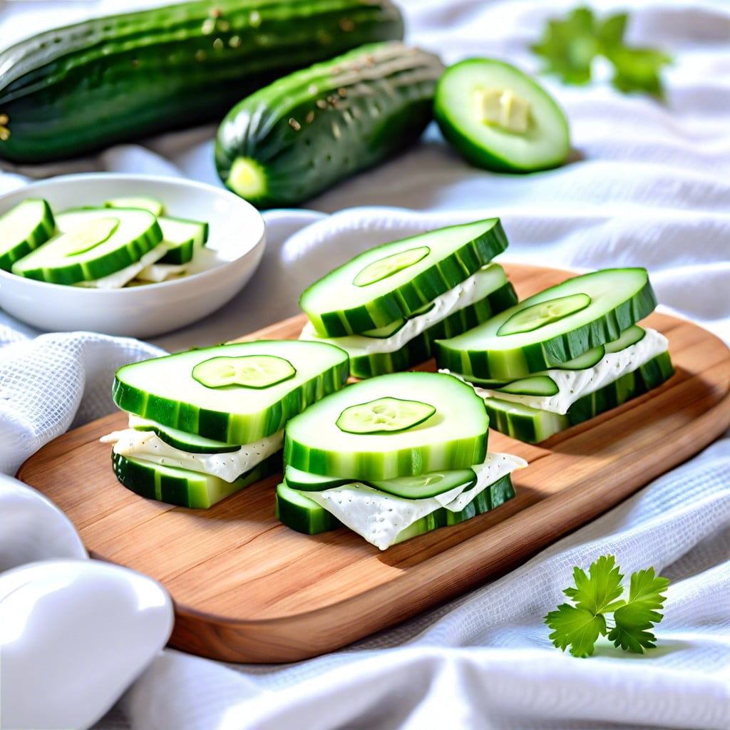 cucumber sandwiches