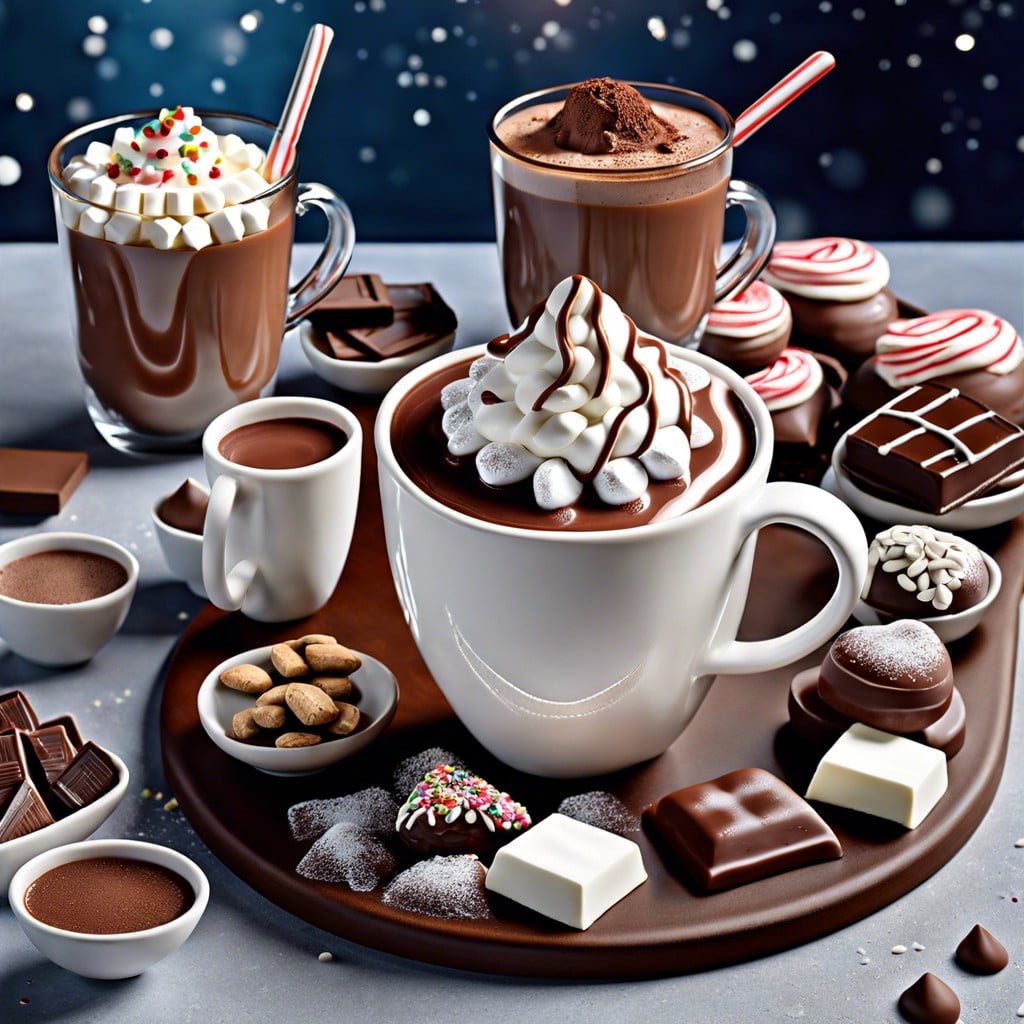 deluxe hot chocolate bar