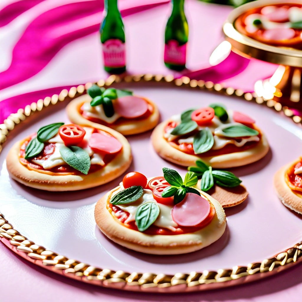 dreamhouse mini pizzas