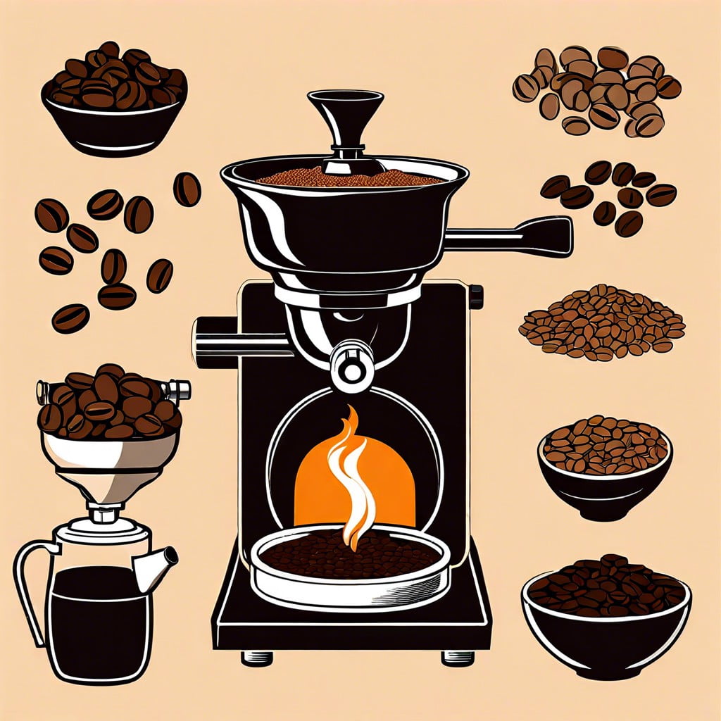 equipment needed for roasting coffee beans