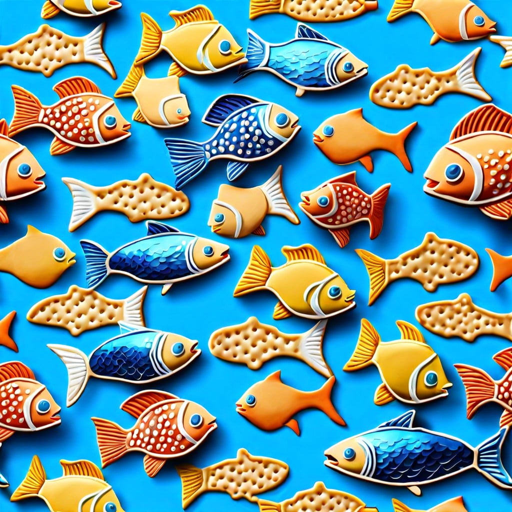 fish shaped crackers