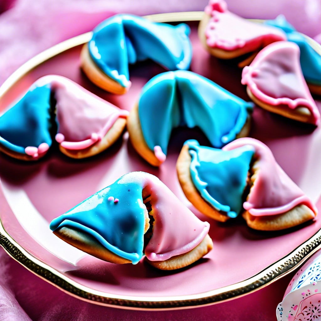 gender reveal fortune cookies