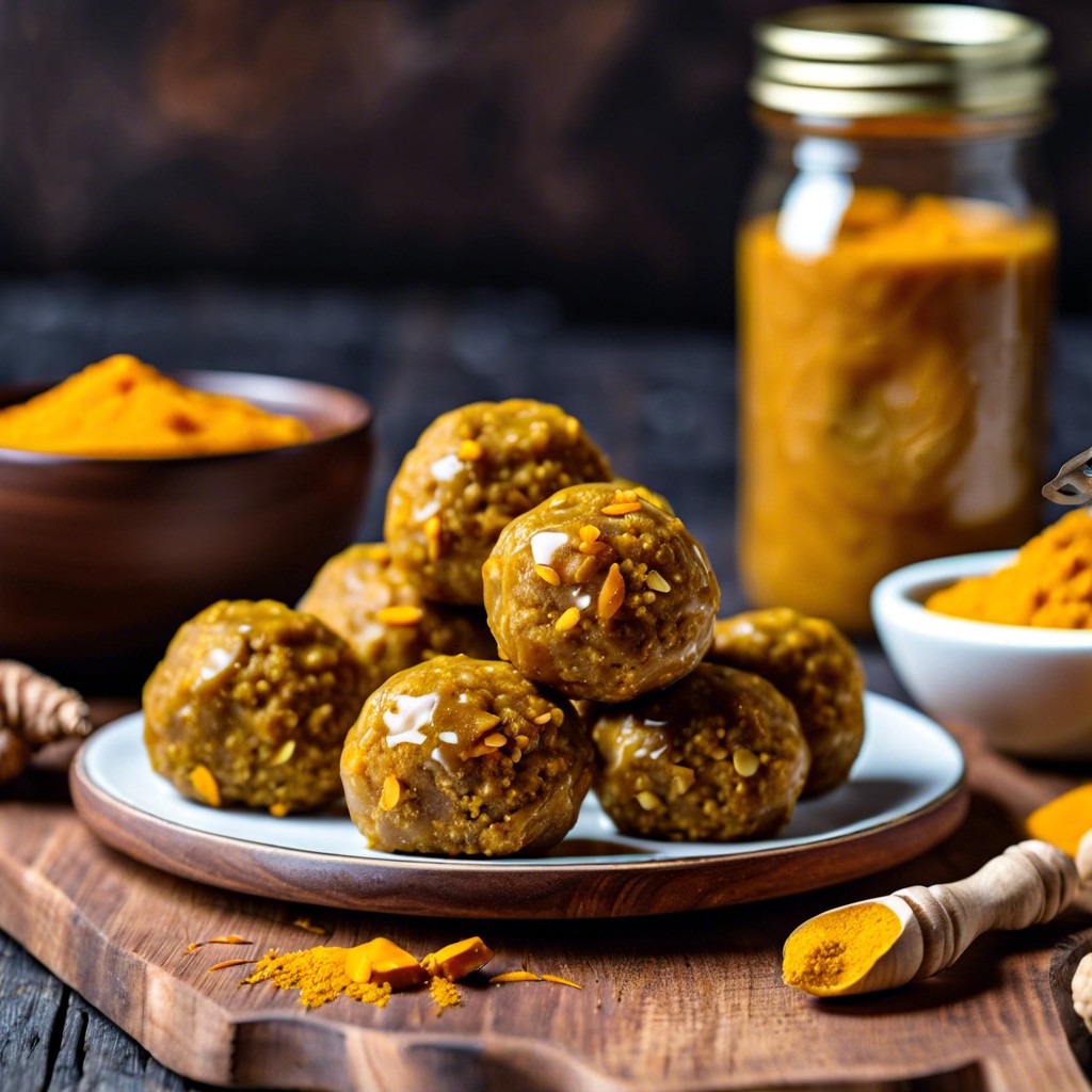 ginger turmeric energy balls