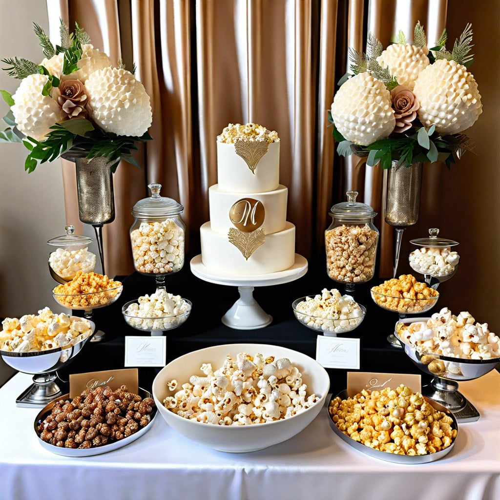 gourmet popcorn bar