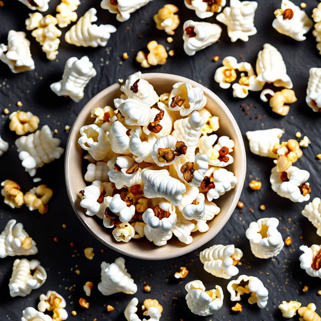 gourmet popcorn with parmesan and black pepper