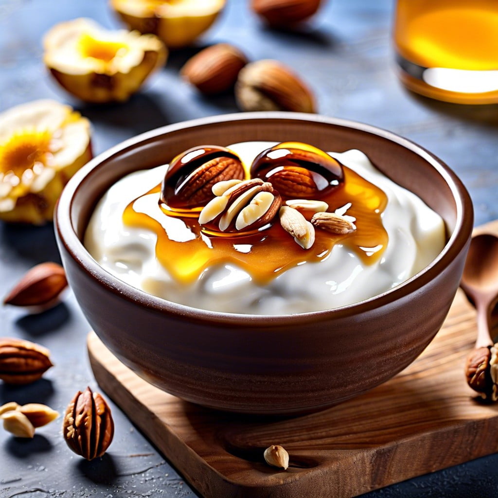 greek yogurt with honey and nuts
