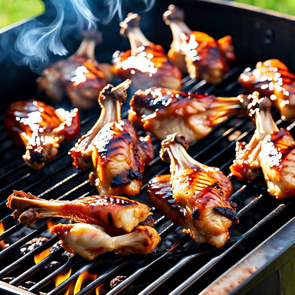 grill time for chicken wings