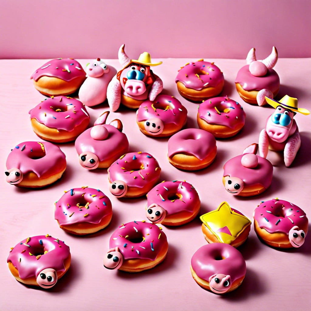 hamms pink doughnuts