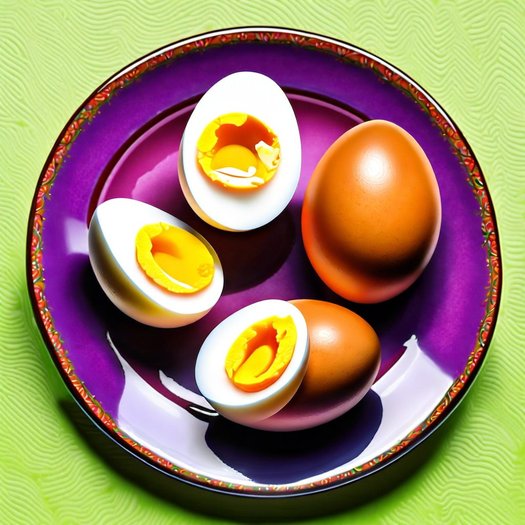 hard boiled eggs