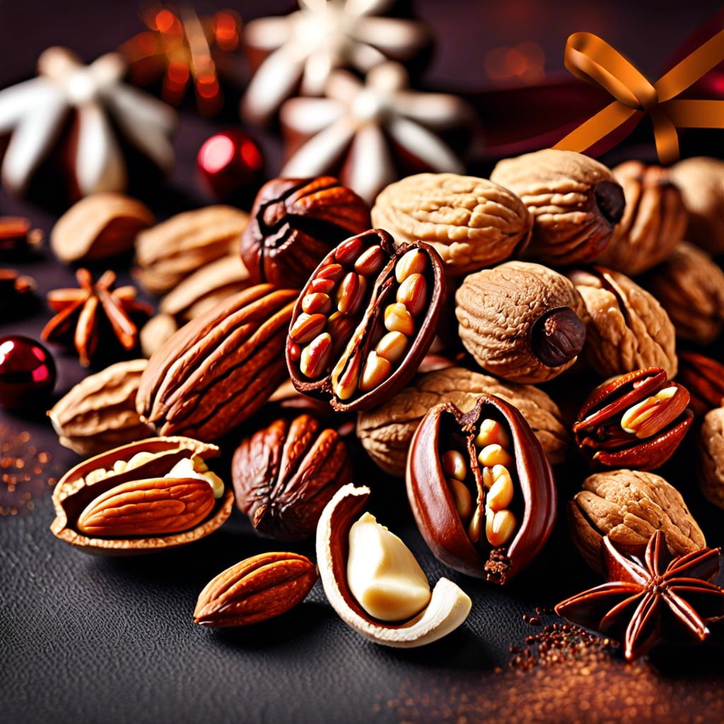 holiday spiced nuts