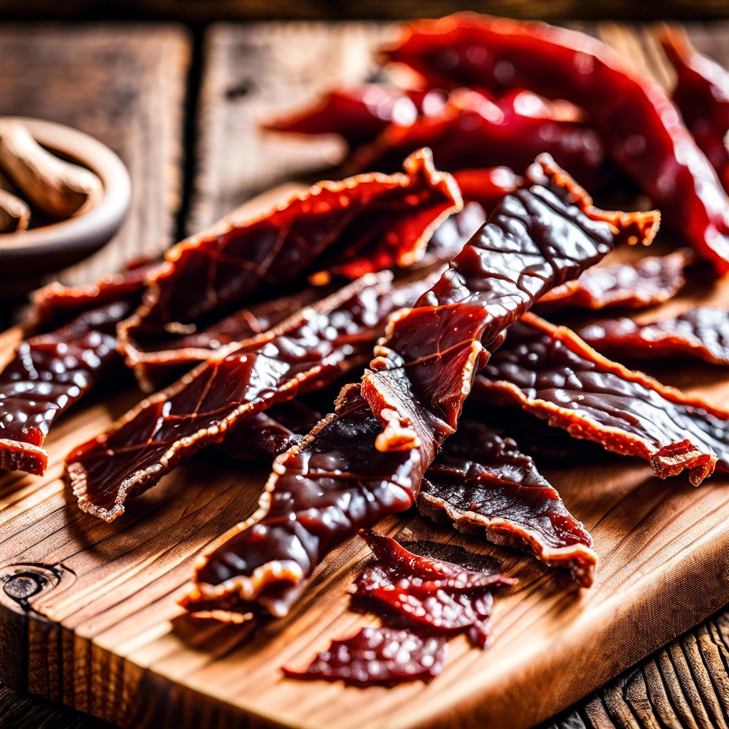 homemade beef jerky