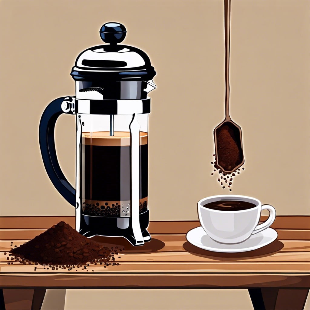 how a french press works