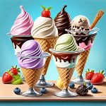 ice cream sundae bar