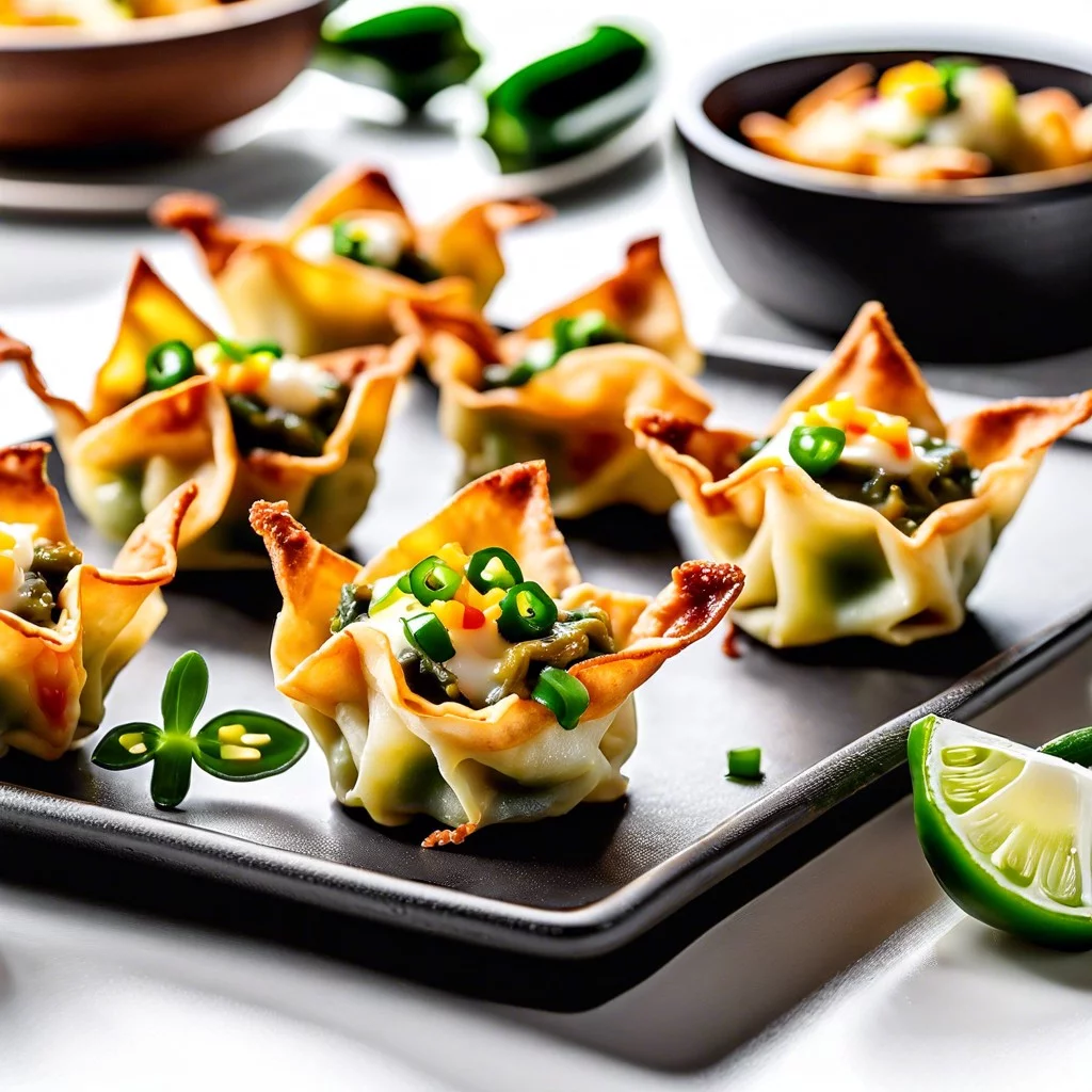 jalapeno popper wonton cups