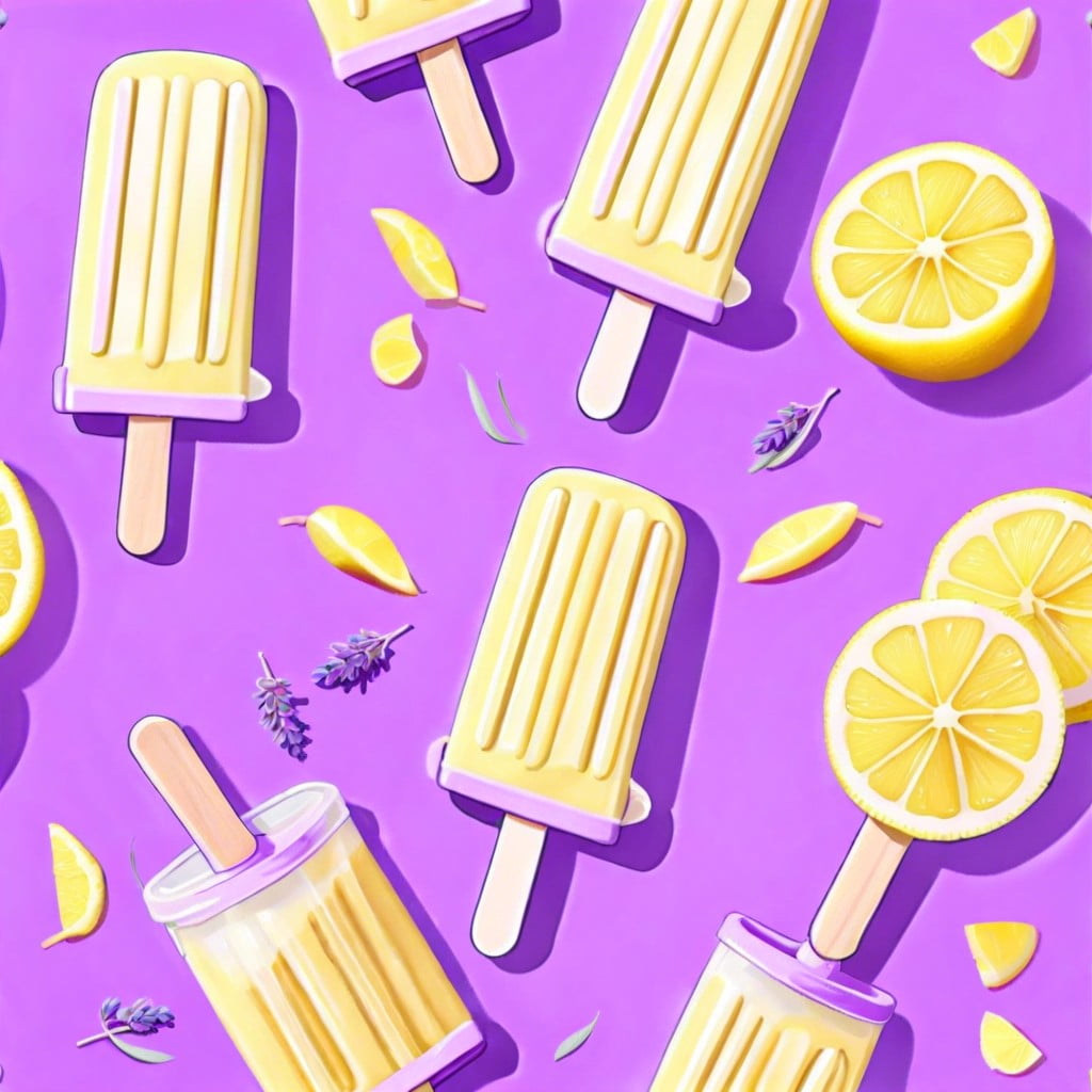 lavender lemonade popsicles