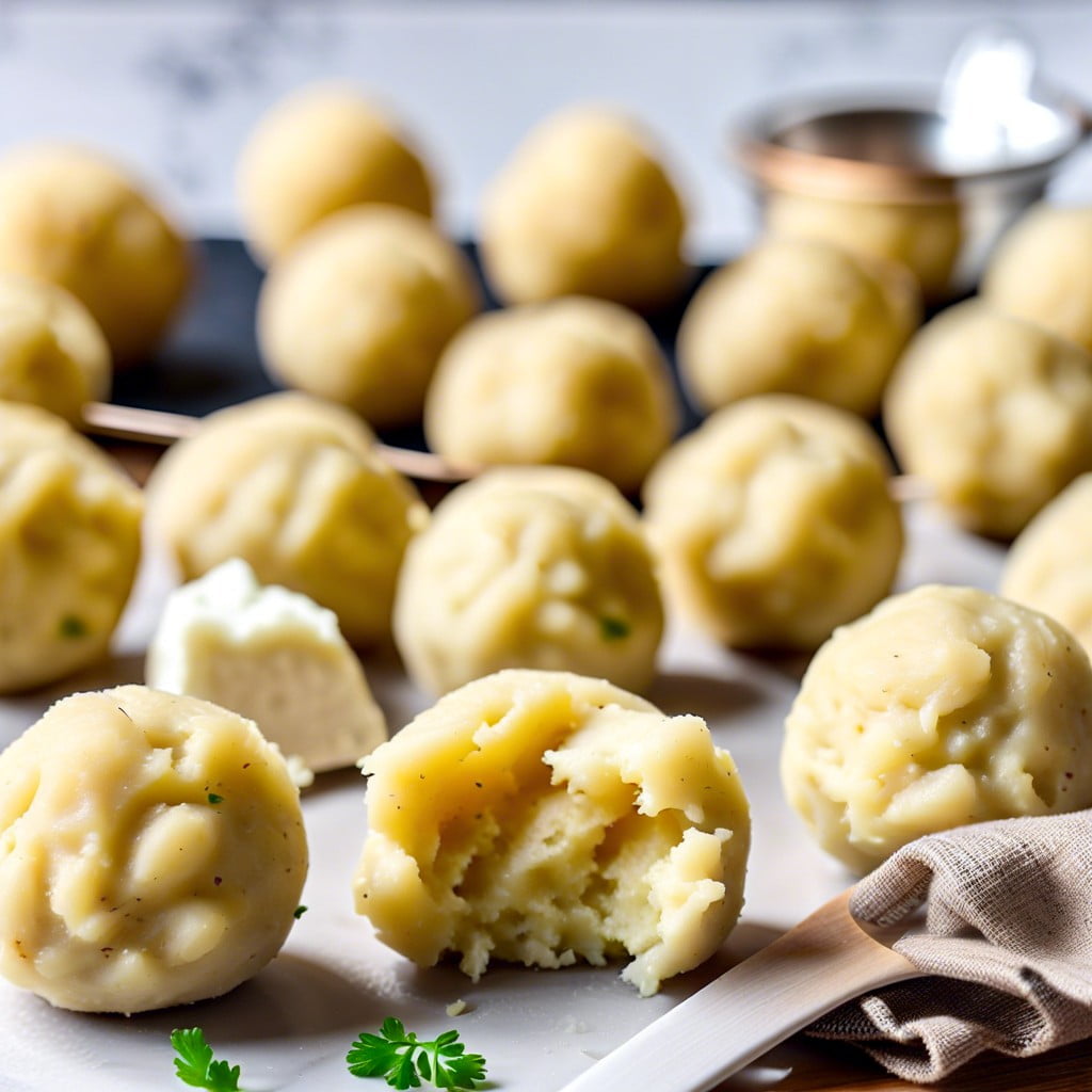 mashed potato balls