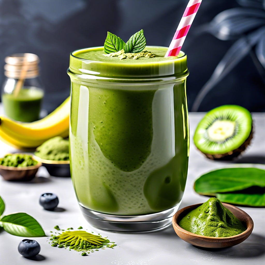 matcha green tea smoothie