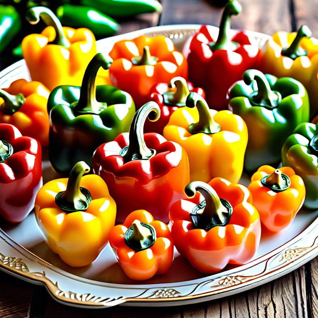 mini stuffed bell peppers