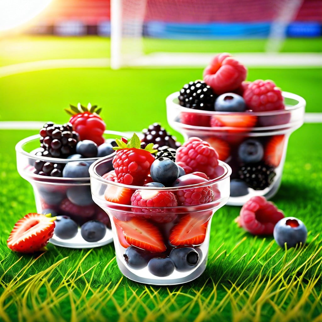 mixed berry cups