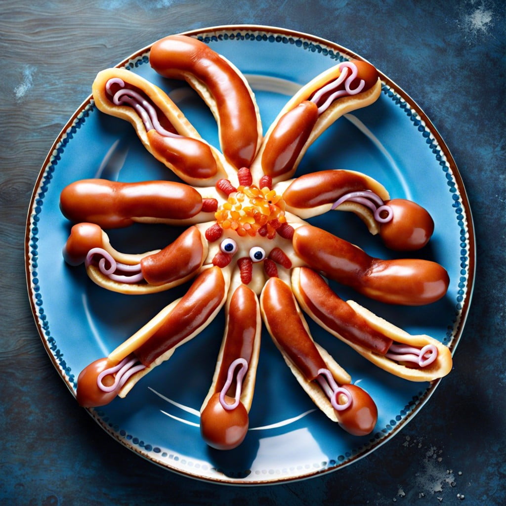 octopus hot dogs