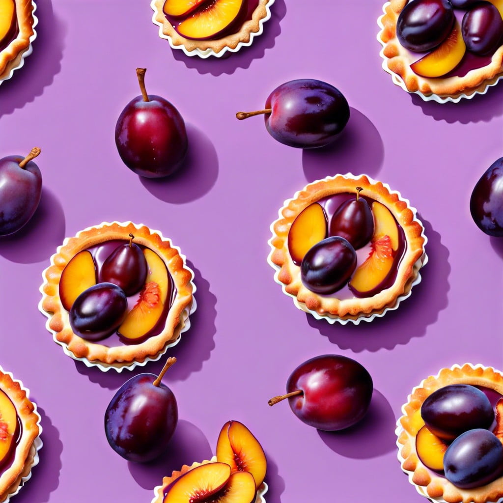 plum tarts