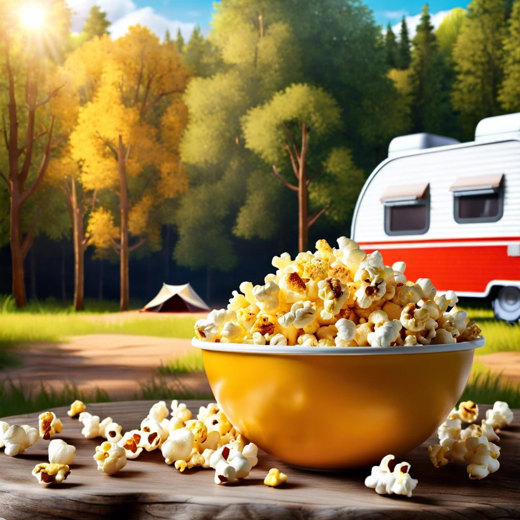 popcorn seasoned with nutritional yeast