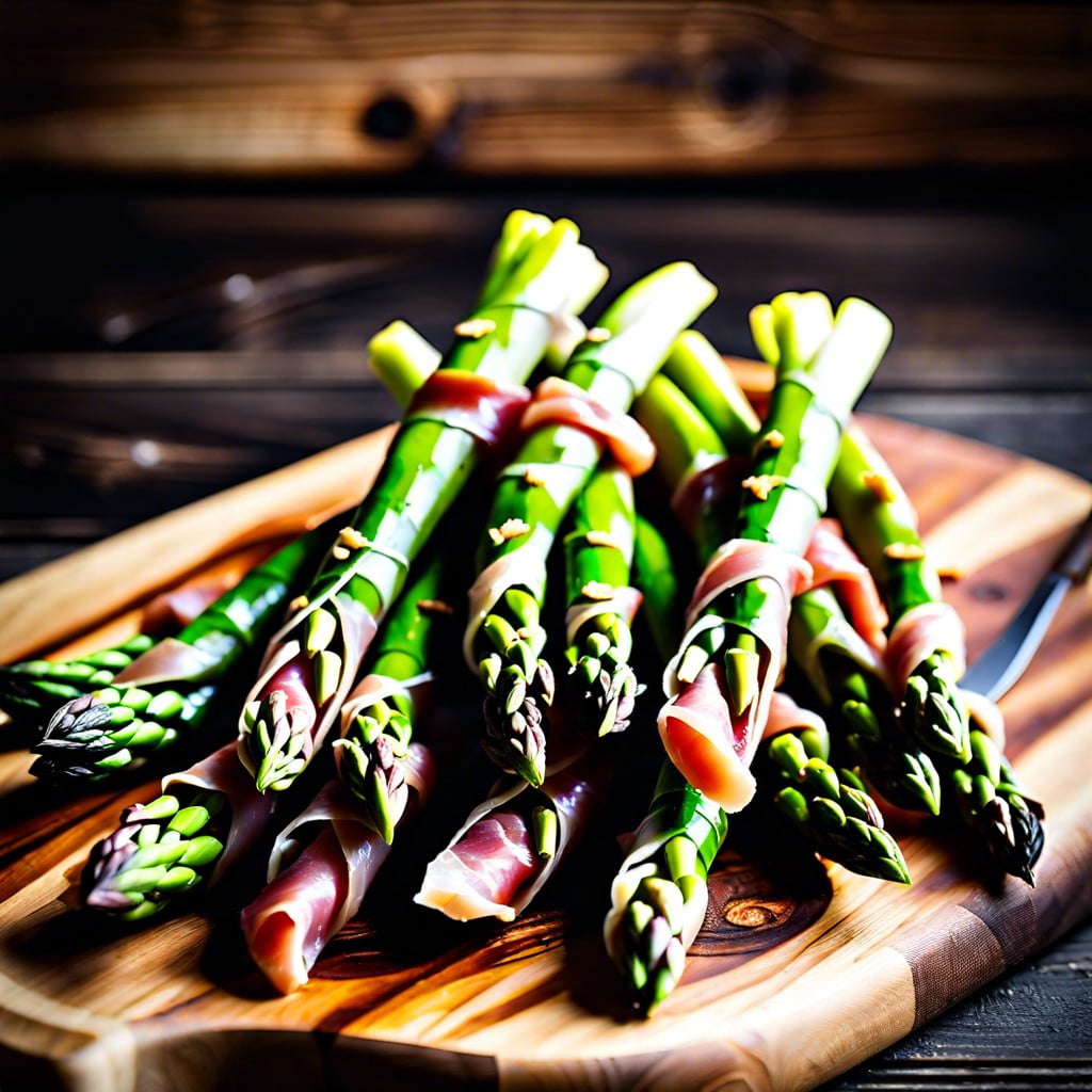 prosciutto wrapped asparagus