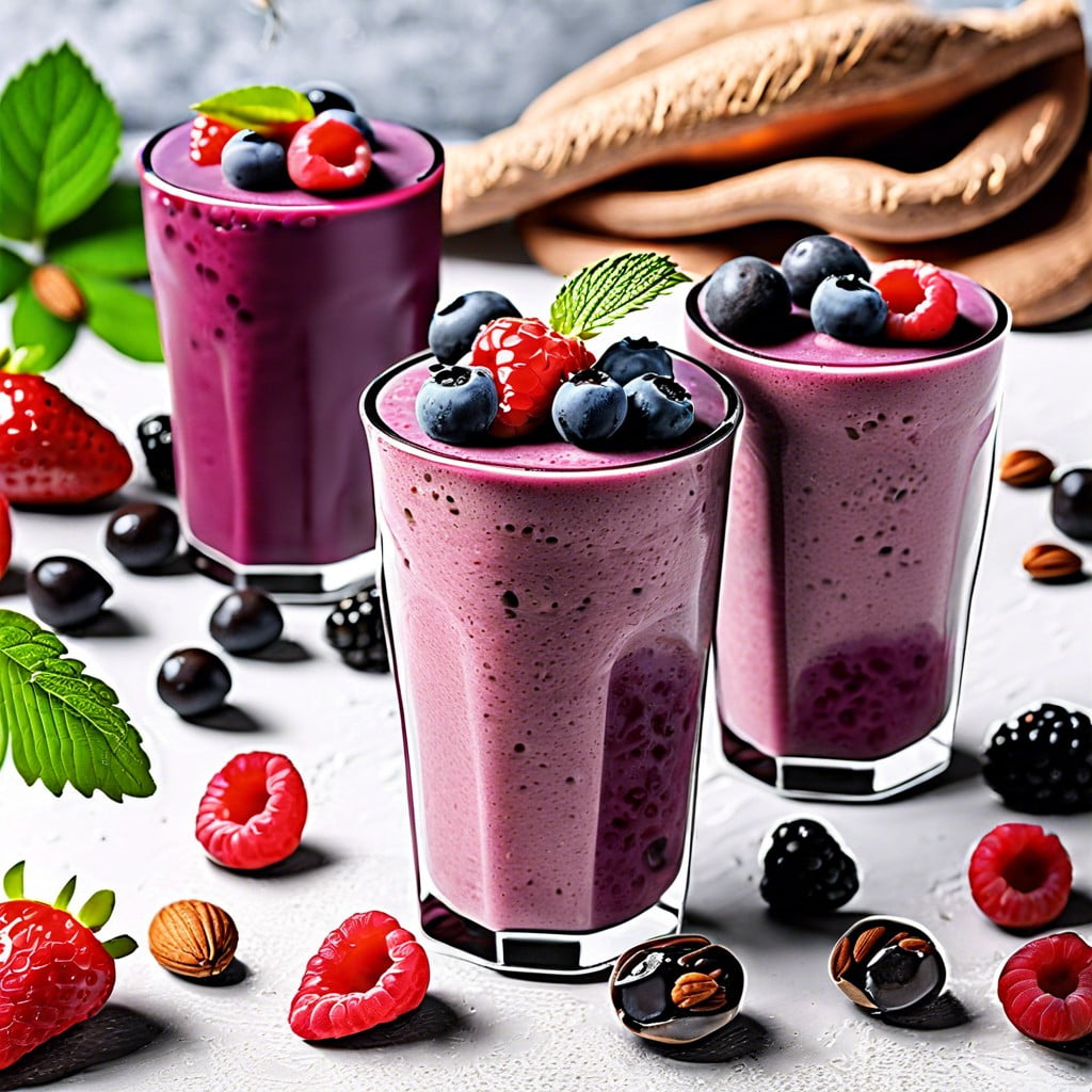 protein packed smoothie cups