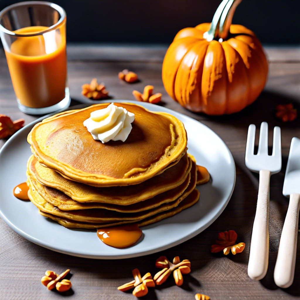 pumpkin puree pancakes