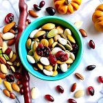pumpkin seed and dried cranberry trail mix