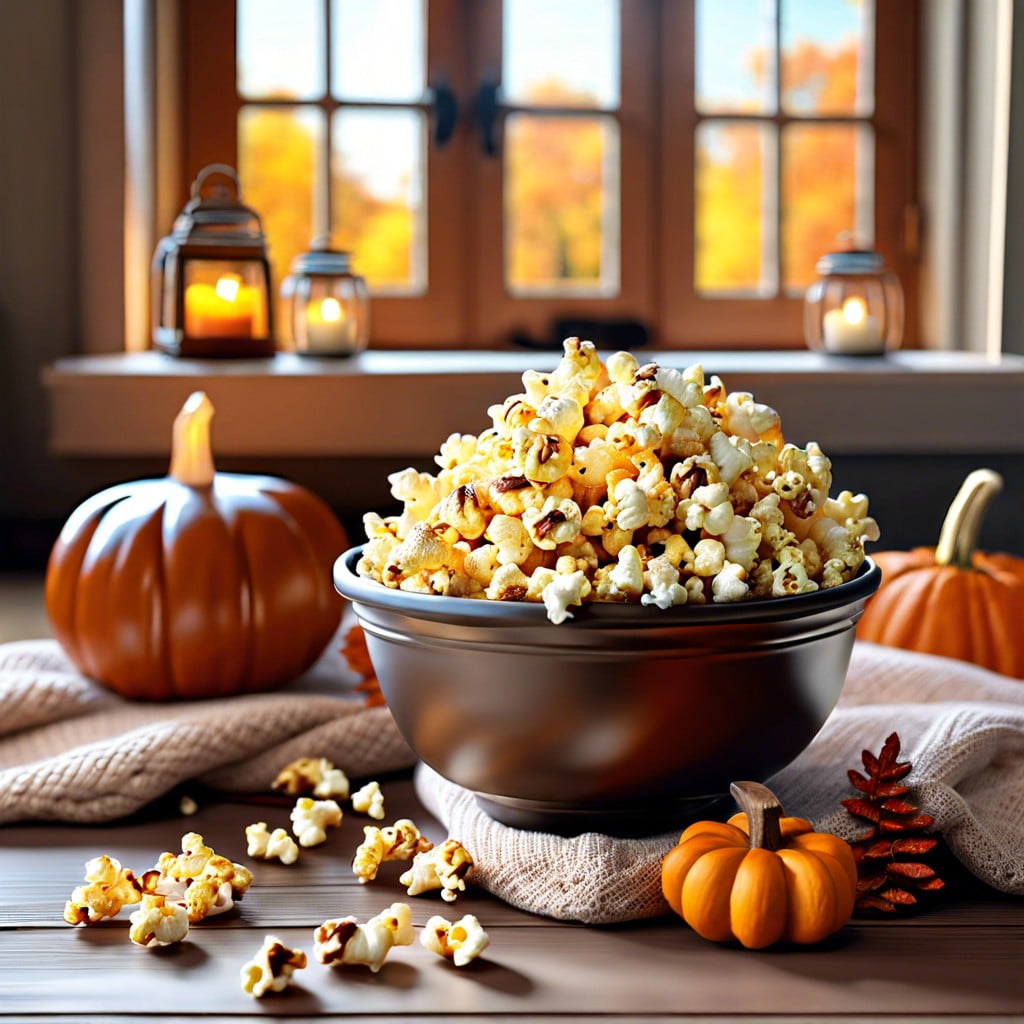 pumpkin spice popcorn