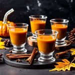 pumpkin spice soup shots