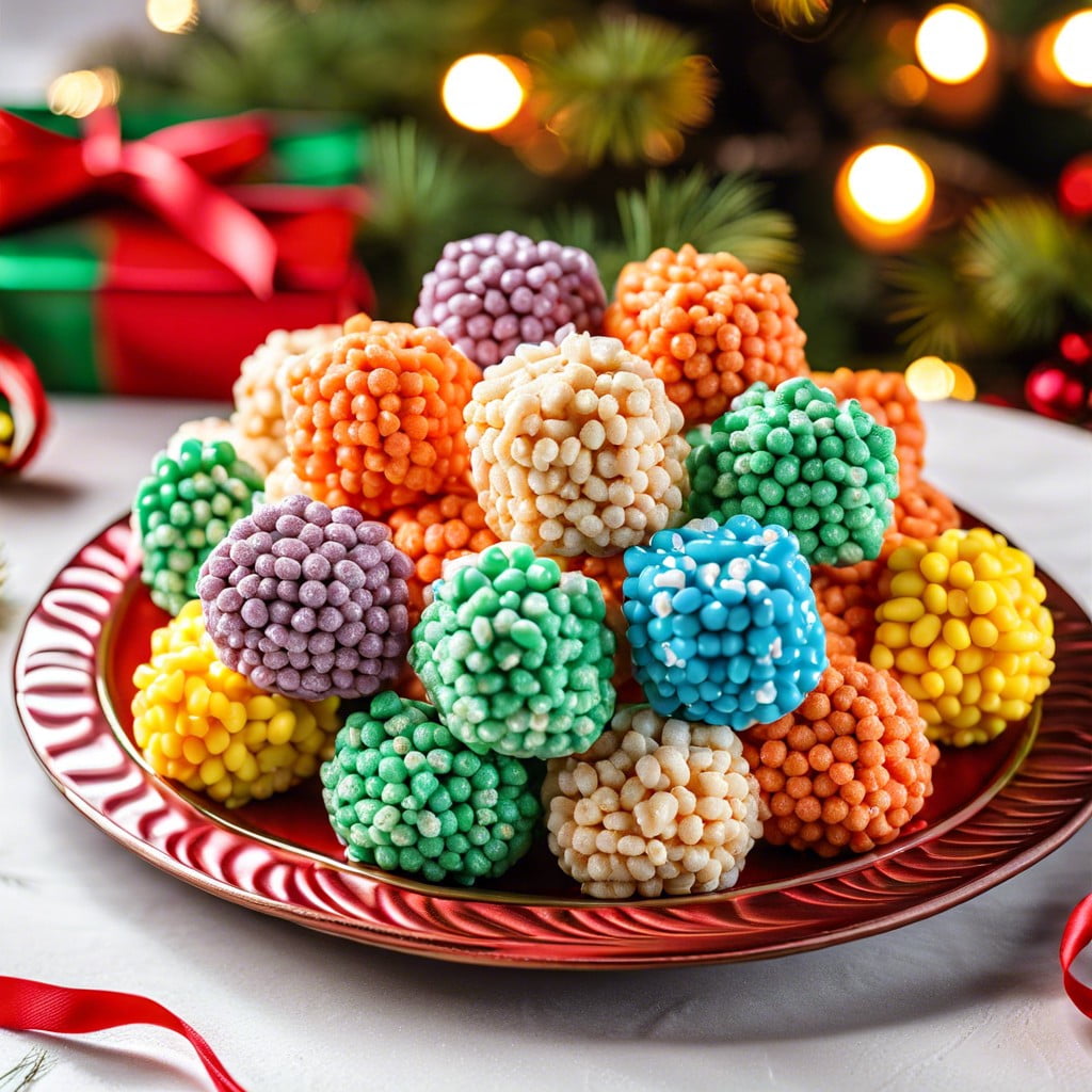 rice crispy treat balls