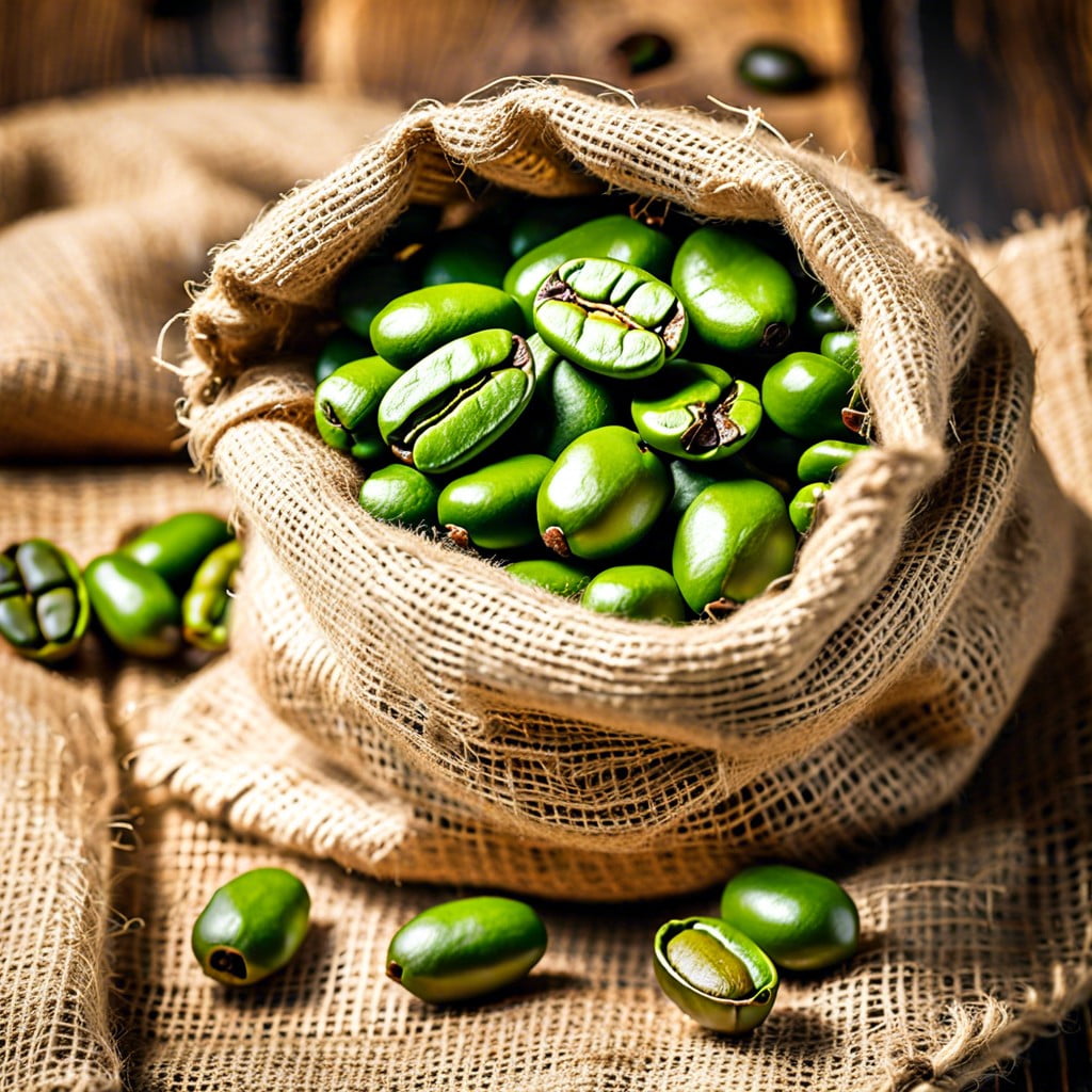 shelf life of unopened green coffee beans