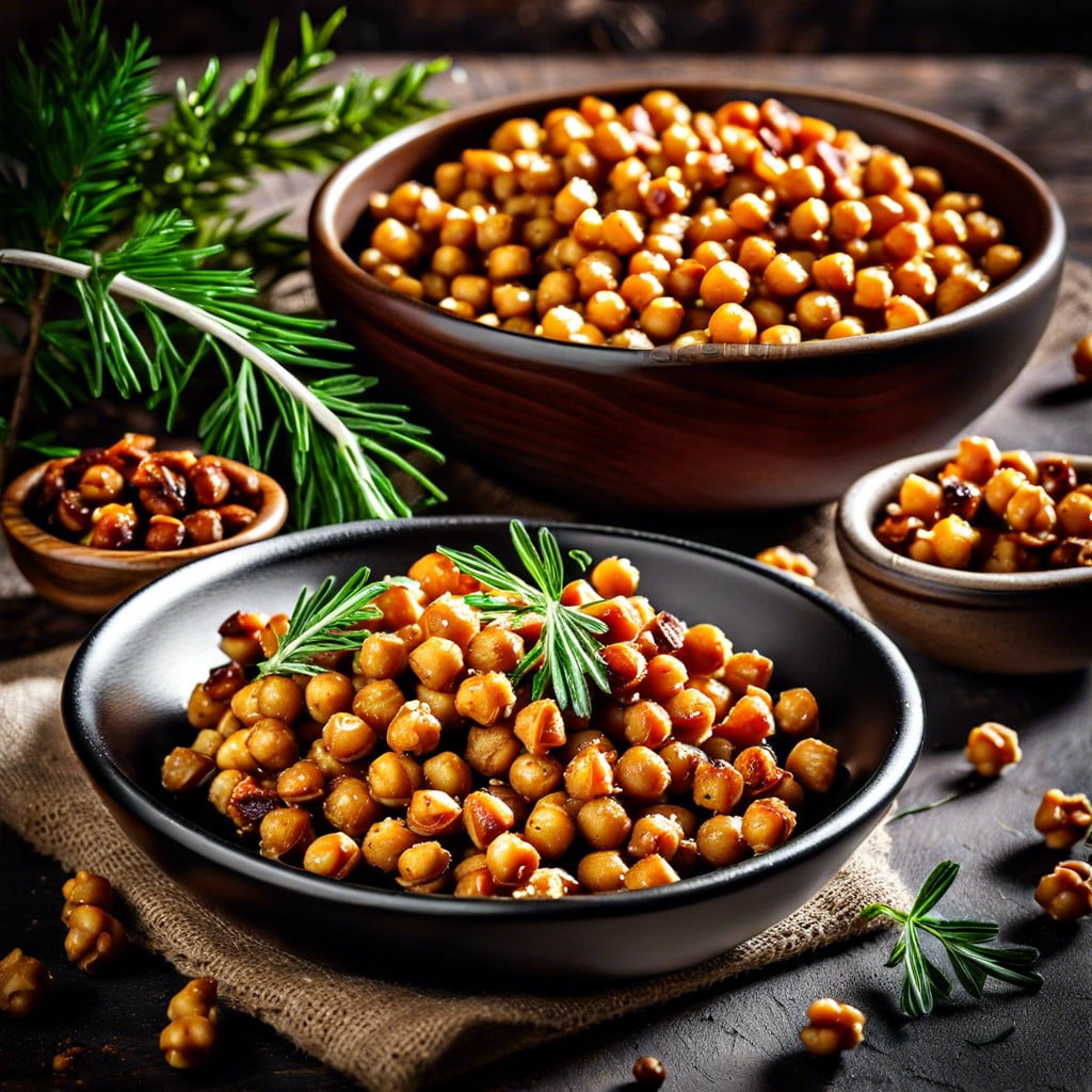 spiced roasted chickpeas