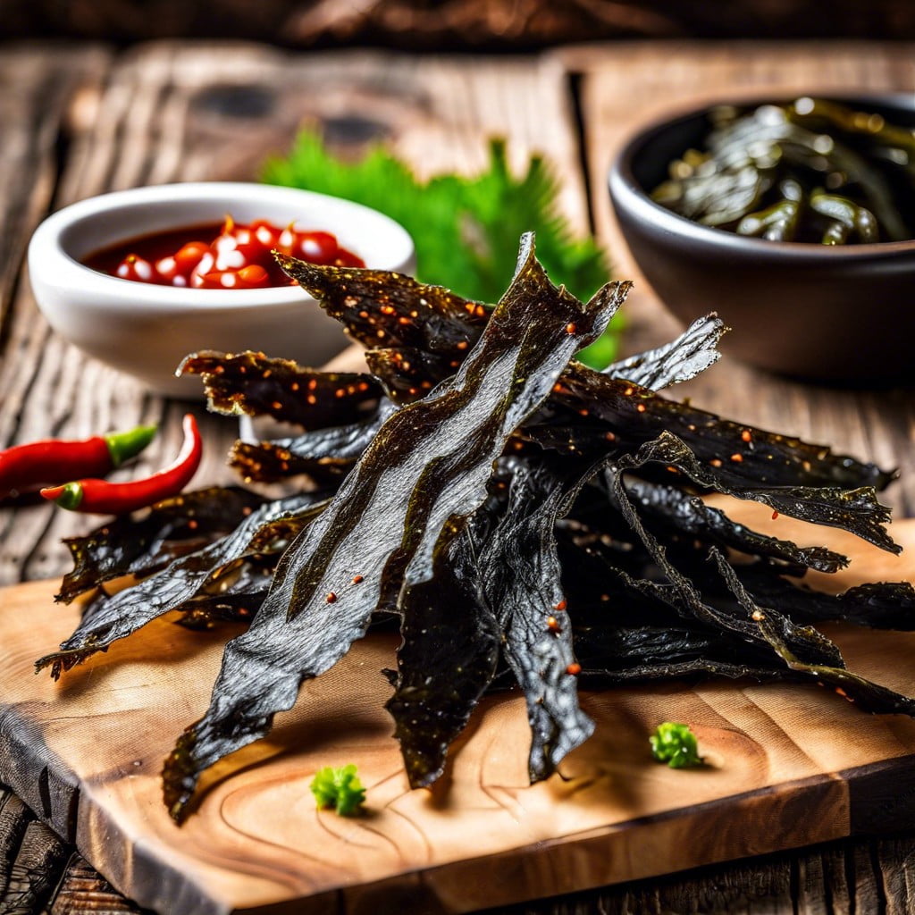 spicy seaweed jerky